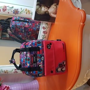 NYX Urban Small Red Faces Mini Backpack